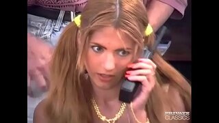 خمر فاتنة يحصل لها ثقوب مارس الجنس من الصعب